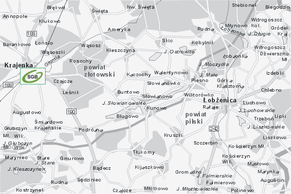 Mapa ( Plan ) Wielkopolski. Warstwa Bankowa Wielkopolska. Wielkopolska.  
  
   Warstwa bankowa prezentuje wybrane lokalizacje wielkopolskich bankw w postaci umieszczonego znaku graficznego BANK. Po najechaniu kursorem myszy na znak graficzny pojawia si nazwa i adres lokalizowanego banku (IE), a po klikniciu w niektre loga otwiera dodatkowe okienko z opisem banku i danymi teleadresowymi. Mapa wykonana jest w skali 1:50 000 - warstwa bankowa.

Wielkopolska - warstwa bankowa ( BANK ) Internetowego Planu Wielkopolski serwisu Cyber Wielkopolska.