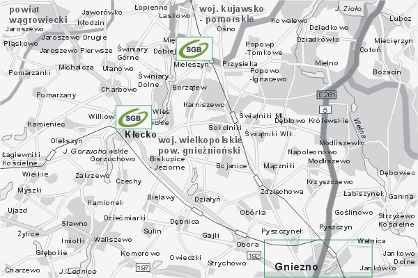 Mapa ( Plan ) Wielkopolski. Warstwa Bankowa Wielkopolska. Wielkopolska.  
  
   Warstwa bankowa prezentuje wybrane lokalizacje wielkopolskich bankw w postaci umieszczonego znaku graficznego BANK. Po najechaniu kursorem myszy na znak graficzny pojawia si nazwa i adres lokalizowanego banku (IE), a po klikniciu w niektre loga otwiera dodatkowe okienko z opisem banku i danymi teleadresowymi. Mapa wykonana jest w skali 1:50 000 - warstwa bankowa.

Wielkopolska - warstwa bankowa ( BANK ) Internetowego Planu Wielkopolski serwisu Cyber Wielkopolska.