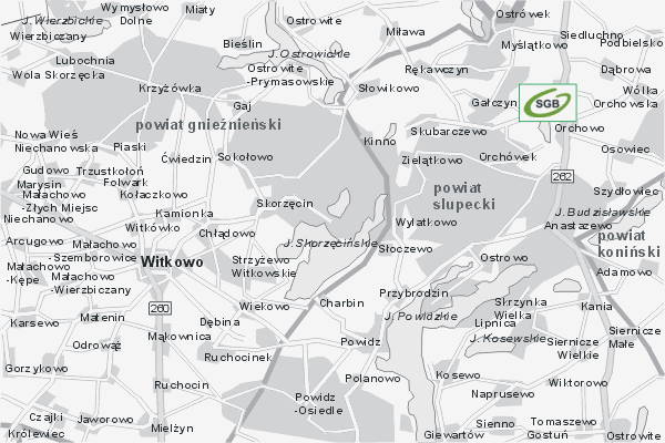 Mapa ( Plan ) Wielkopolski. Warstwa Bankowa Wielkopolska. Wielkopolska.  
  
   Warstwa bankowa prezentuje wybrane lokalizacje wielkopolskich bankw w postaci umieszczonego znaku graficznego BANK. Po najechaniu kursorem myszy na znak graficzny pojawia si nazwa i adres lokalizowanego banku (IE), a po klikniciu w niektre loga otwiera dodatkowe okienko z opisem banku i danymi teleadresowymi. Mapa wykonana jest w skali 1:50 000 - warstwa bankowa.

Wielkopolska - warstwa bankowa ( BANK ) Internetowego Planu Wielkopolski serwisu Cyber Wielkopolska.