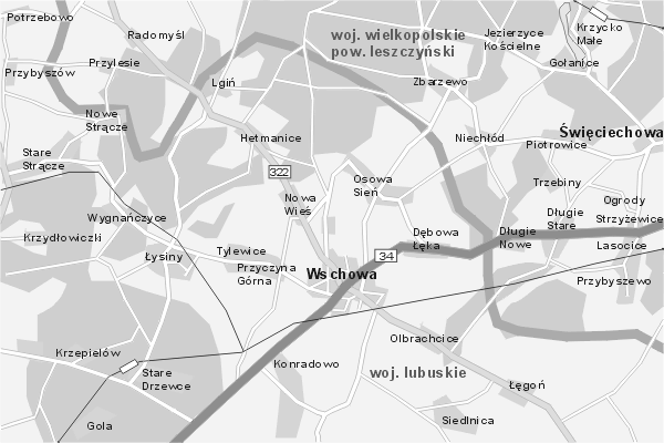 Mapa ( Plan ) Wielkopolski. Warstwa komunikacyjna. Wielkopolska.    

   Warstwa komunikacyjna prezentuje ukad komunikacyjny wikszych miast Wielkopolskich, wraz z zaznaczonymi liniami komunikacji miejskiej  i podmiejskiej. Zaznaczono: linie autobusowe dzienne i nocne oraz linie tramwajowe dzienne i nocne. Mapa wykonana jest w skali 1:50 000 - warstwa komunikacyjna.

Wielkopolska - warstwa komunikacyjna Internetowej Mapy Wielkopolski serwisu Cyber Wielkopolska.